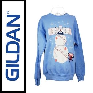 ♡Gildan Christmas 🎄 Snowman ⛄ Sweater♡